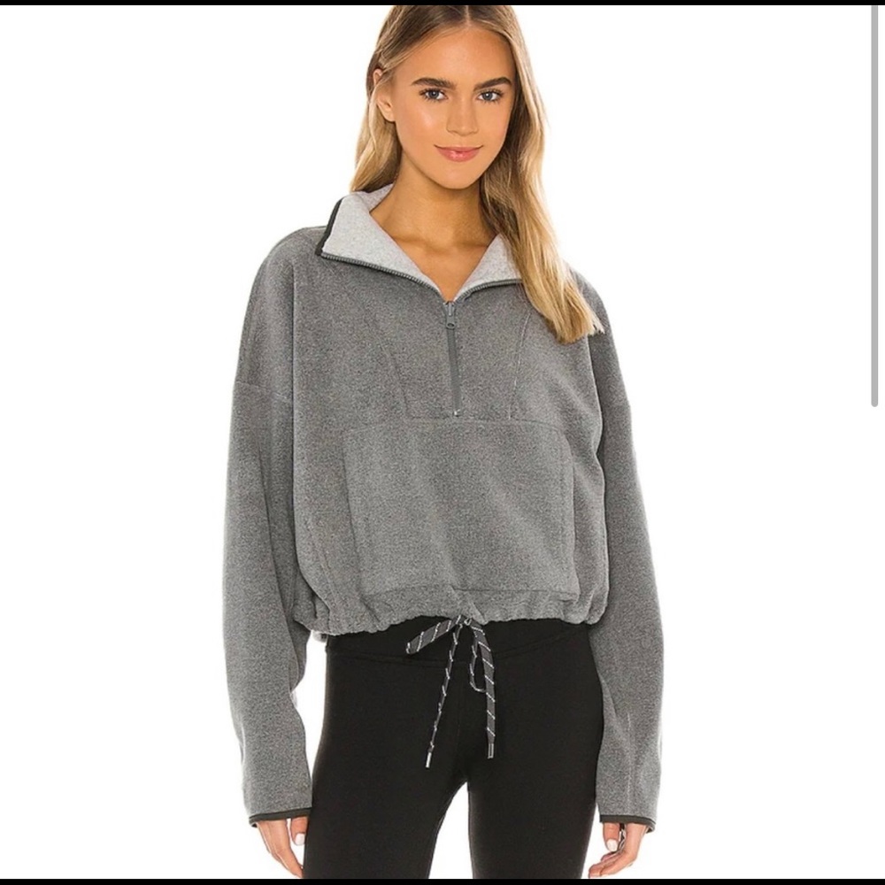 Alo yoga yin half zip fleece